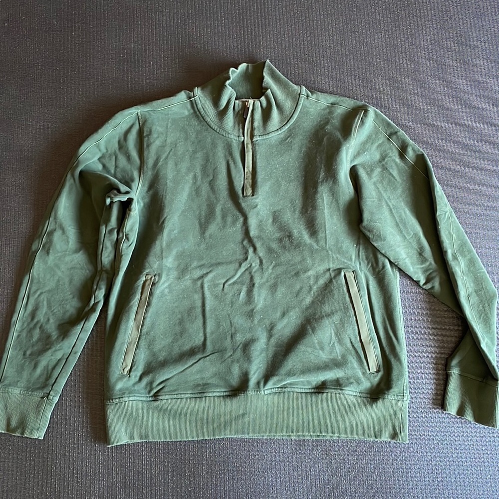 mack weldon atlas half zip